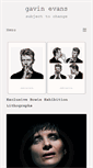 Mobile Screenshot of gavinevans.com